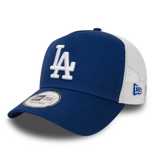 NEW ERA 9forty kappe la dodgers a-frame trucker. Blau