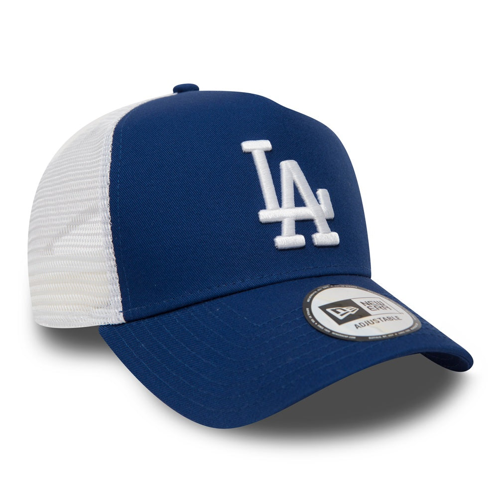 NEW ERA 9forty kappe la dodgers a-frame trucker. Blau