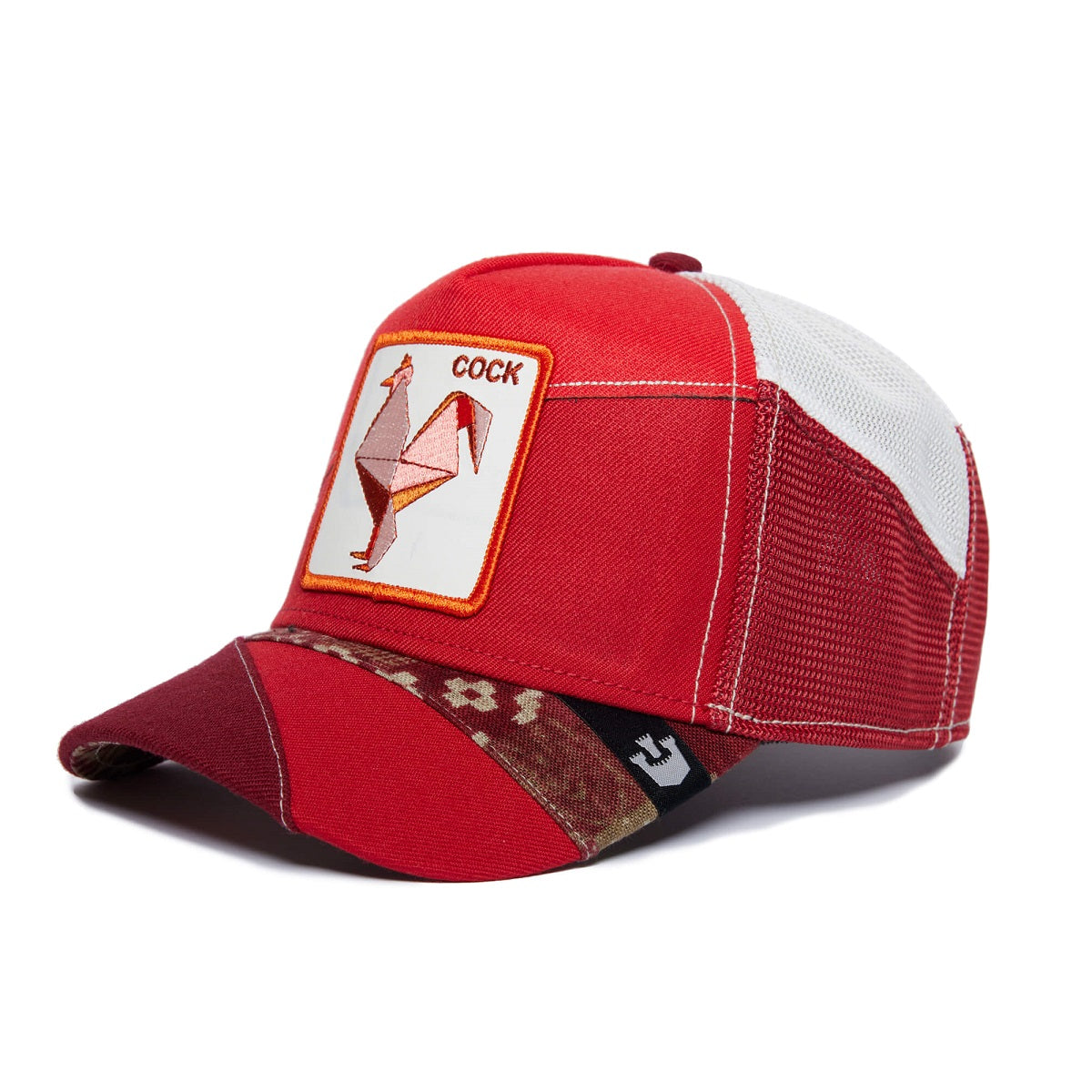 Goorin Bros farmigami courage trucker cap, Rot