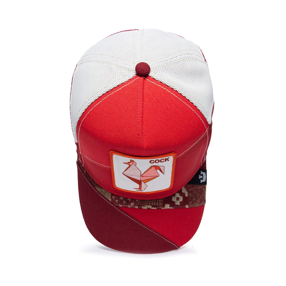 Goorin Bros farmigami courage trucker cap, Rot