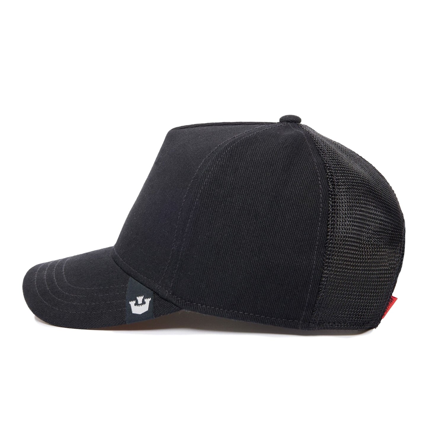 Goorin Bros denim nudes trucker cap, Schwarz