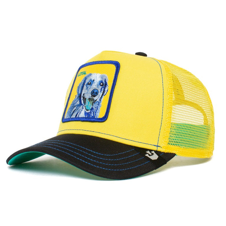 Goorin Bros doggy trip trucker cap, Gelb