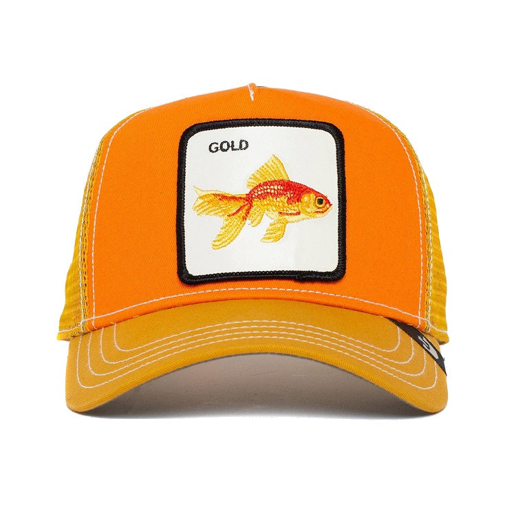 Goorin Bros gold gothi trucker cap, Orange