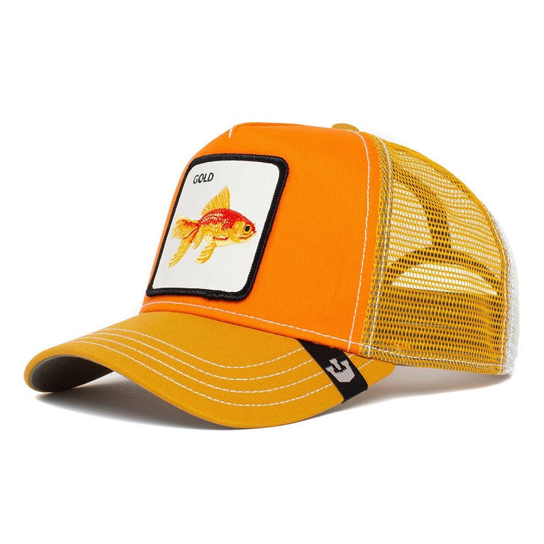 Goorin Bros gold gothi trucker cap, Orange