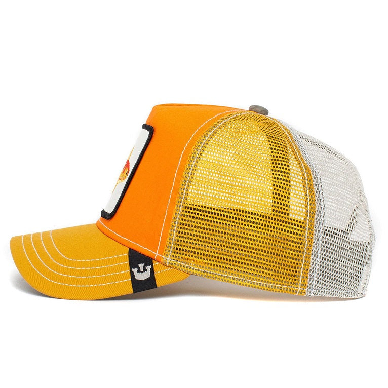 Goorin Bros gold gothi trucker cap, Orange