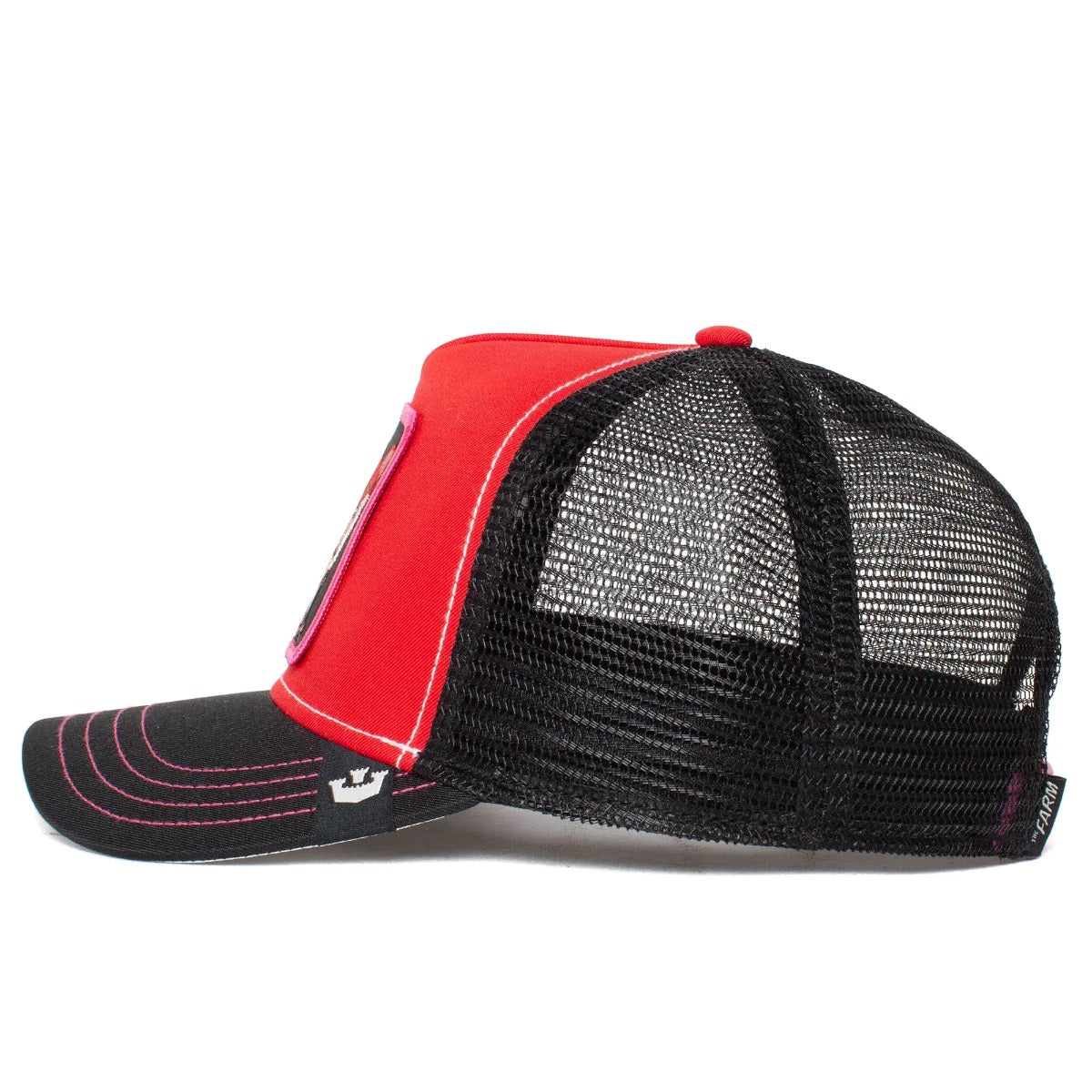 Goorin Bros foxy trip trucker cap, Rot