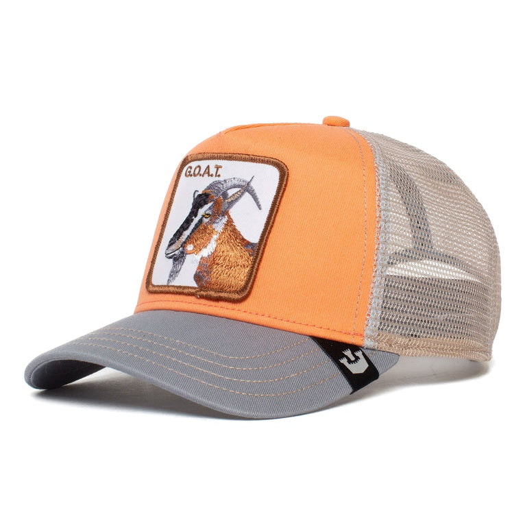 Goorin Bros goat trucker cap, Rosa