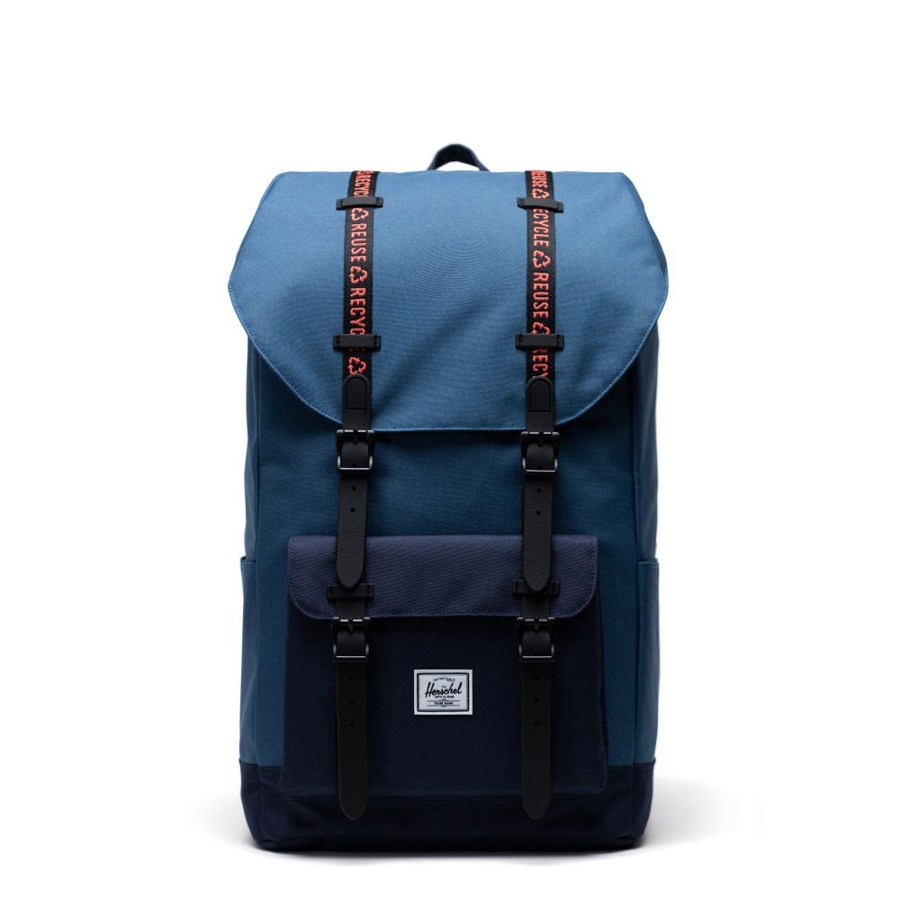 Herschel rucksack little america blue ensign ECO, Blau