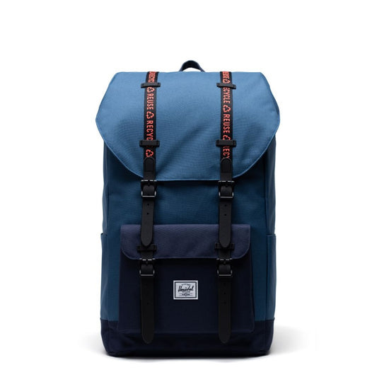 Herschel rucksack little america blue ensign ECO, Blau