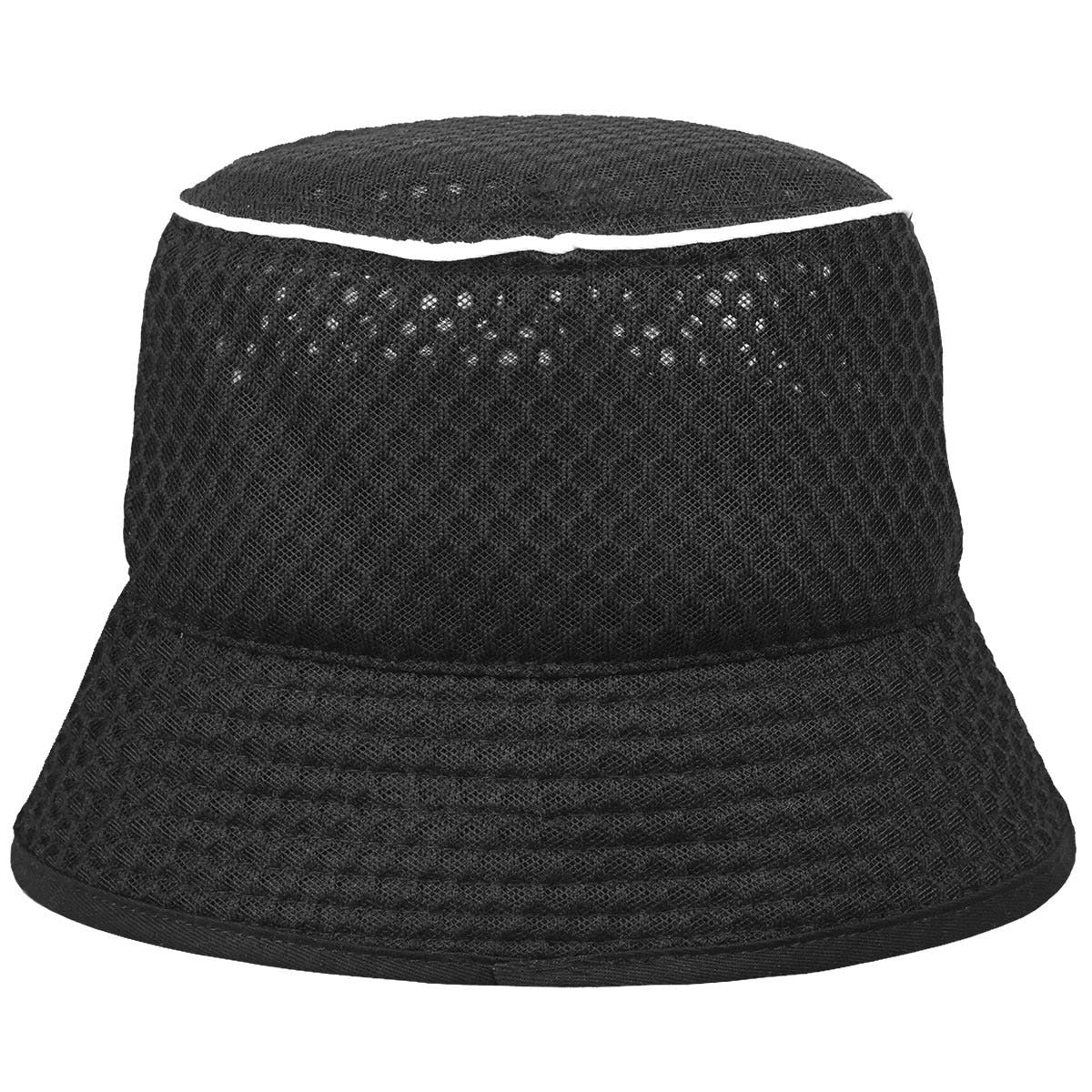 Kangol mesh bin bucket fischerhut, Schwarz