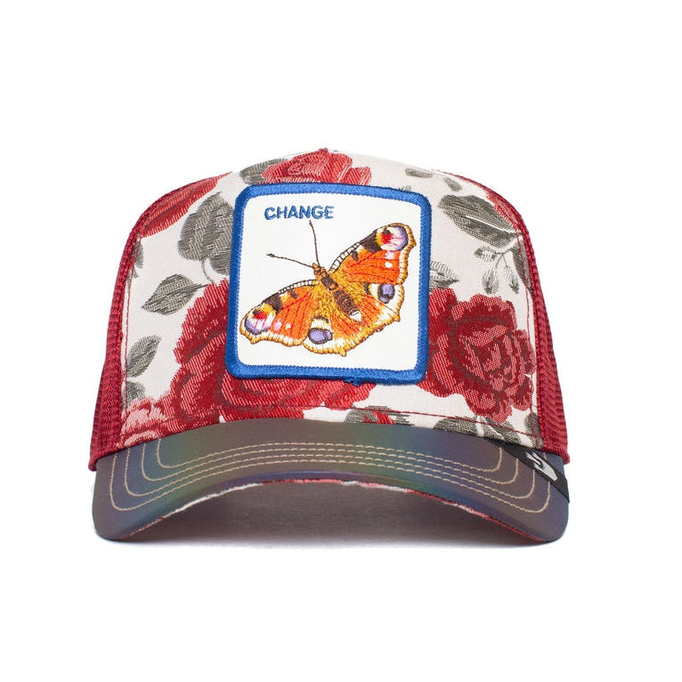 Goorin Bros metamorphosis trucker cap, Rot