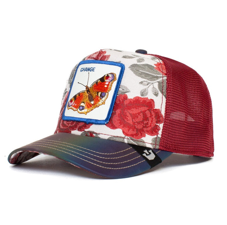 Goorin Bros metamorphosis trucker cap, Rot