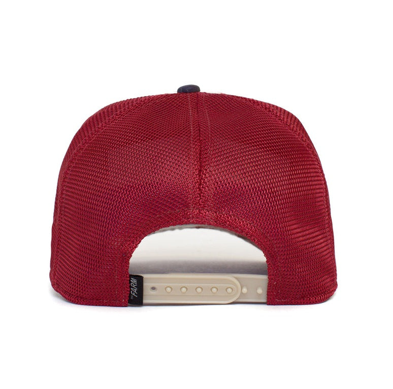 Goorin Bros metamorphosis trucker cap, Rot