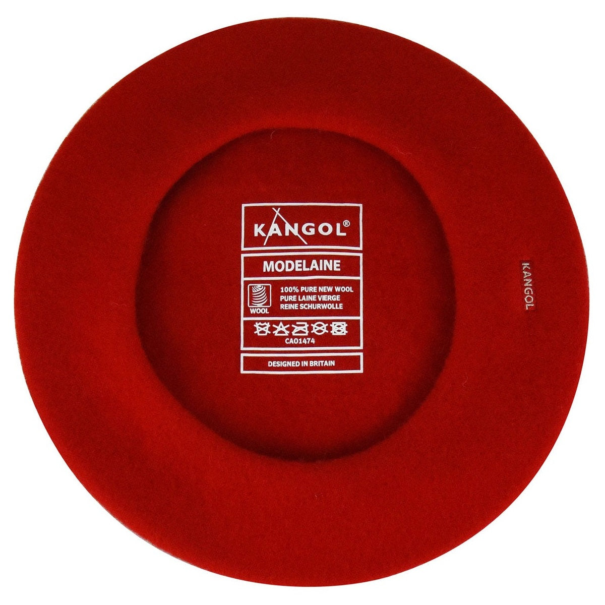 Kangol,baskenmütze modelaine, Rot