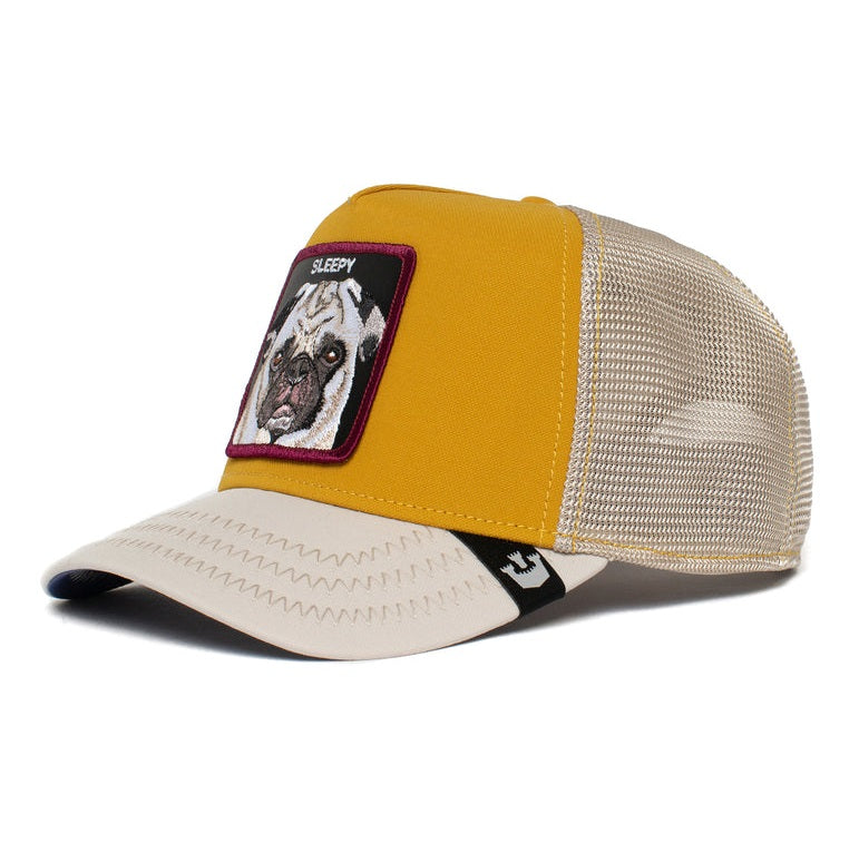 Goorin Bros trucker nep life sleepy cap, Yellow