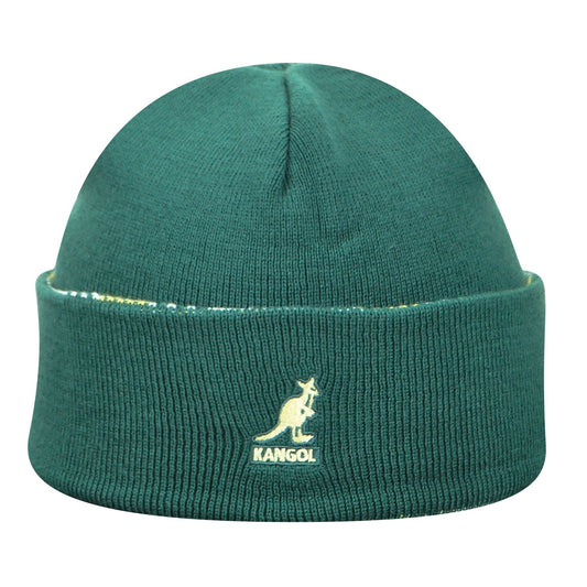 Kangol pixel reversible Muetze, Grün