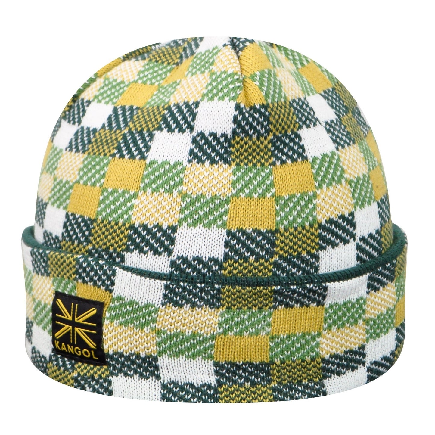 Kangol pixel reversible Muetze, Grün