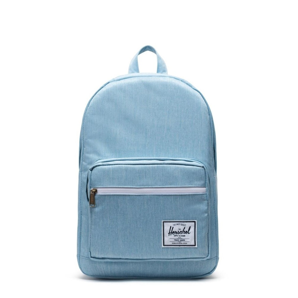 Herschel rucksack pop quiz light denim crosshatch, Blau