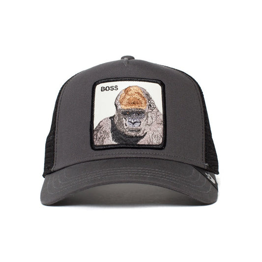 Goorin Bros primal boss trucker cap, Grau