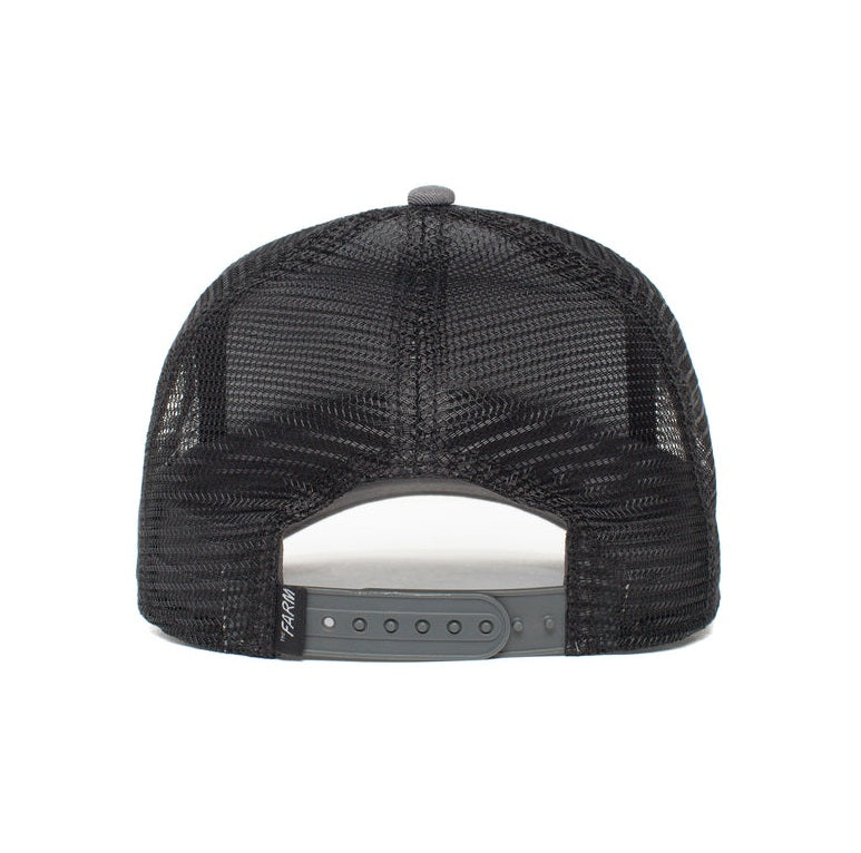 Goorin Bros primal boss trucker cap, Grau