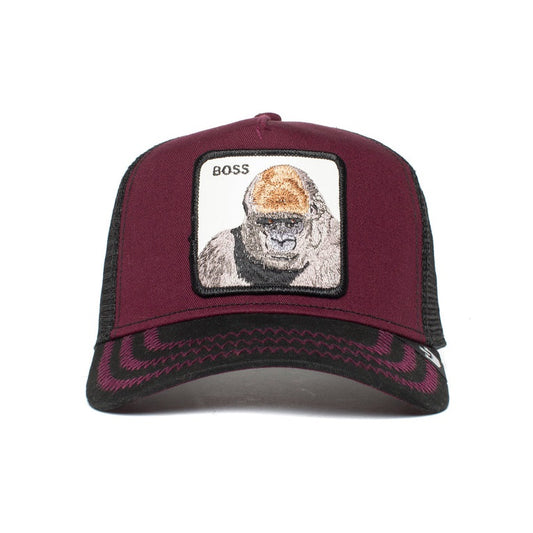 Goorin Bros primal boss trucker cap, Rot