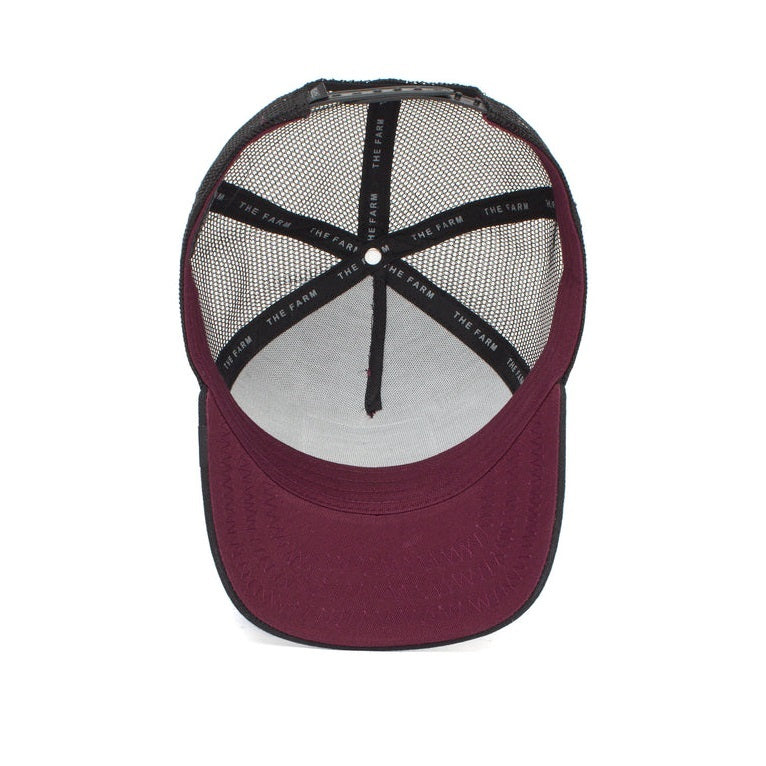 Goorin Bros primal boss trucker cap, Rot