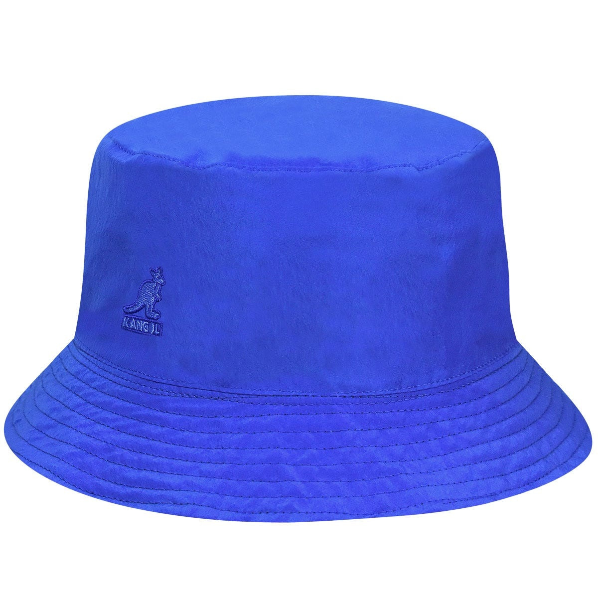 Kangol pucker check bucket fischerhut, Schwarz