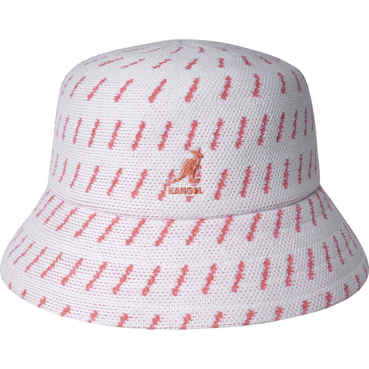 Kangol rain drop bucket fischerhut, Weiß