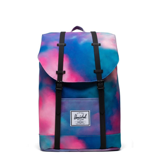 Herschel rucksack retreat cloudburst neon, Blau