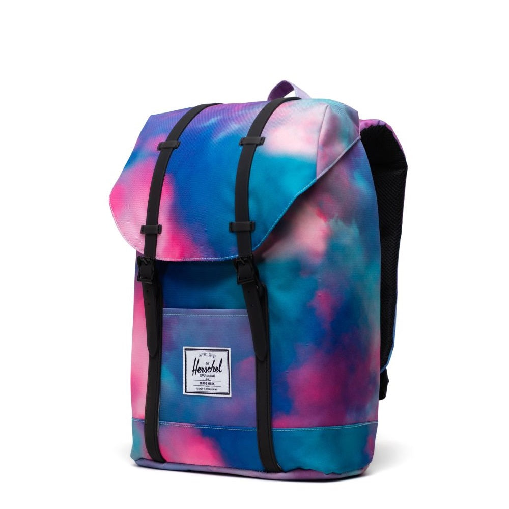 Herschel rucksack retreat cloudburst neon, Blau