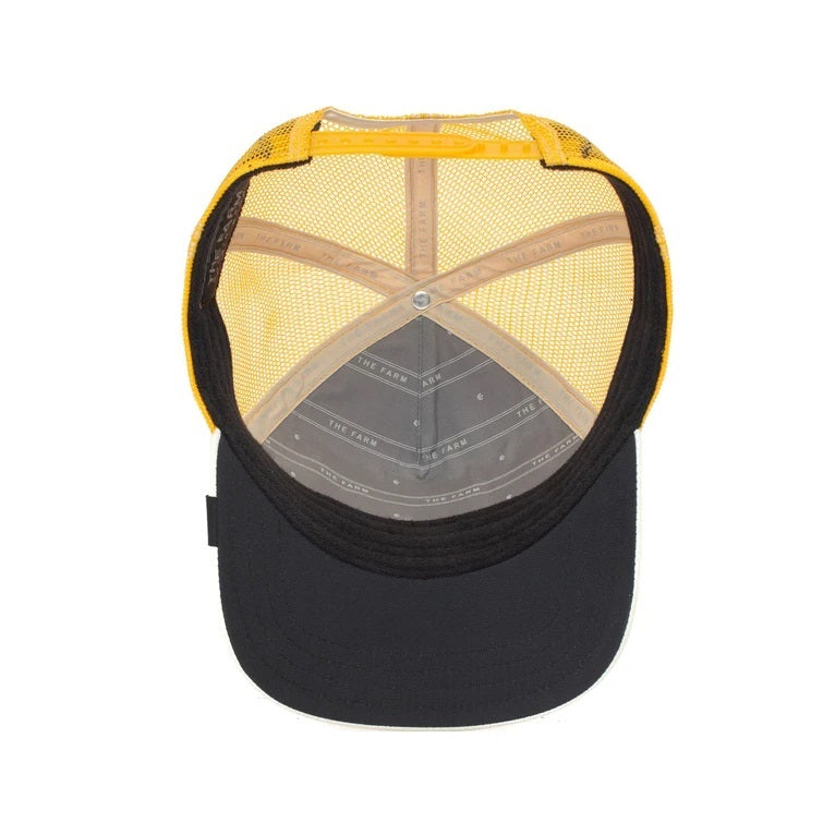 Goorin Bros roofed lizard defense trucker cap, Gelb