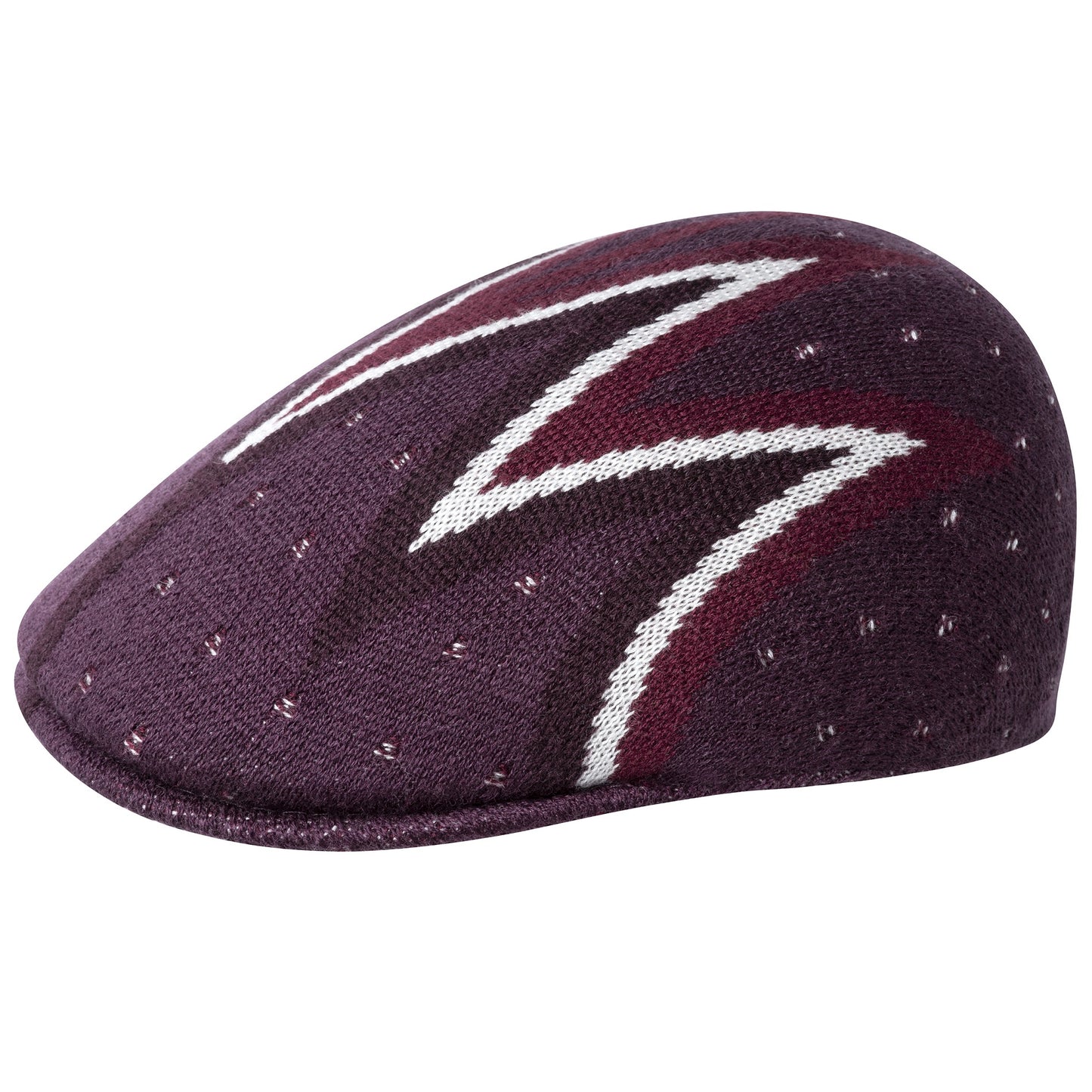 Kangol shock wave 507 flatcap blackberry, Rot