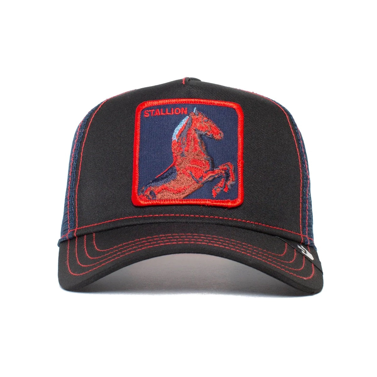 Goorin Bros stallion trip trucker cap, Schwarz