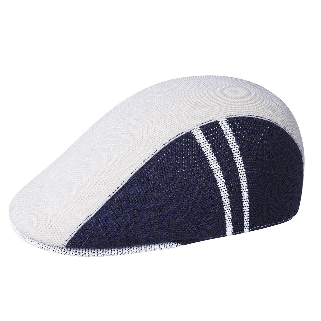 Kangol star stripe 507 flatcap, Weiß