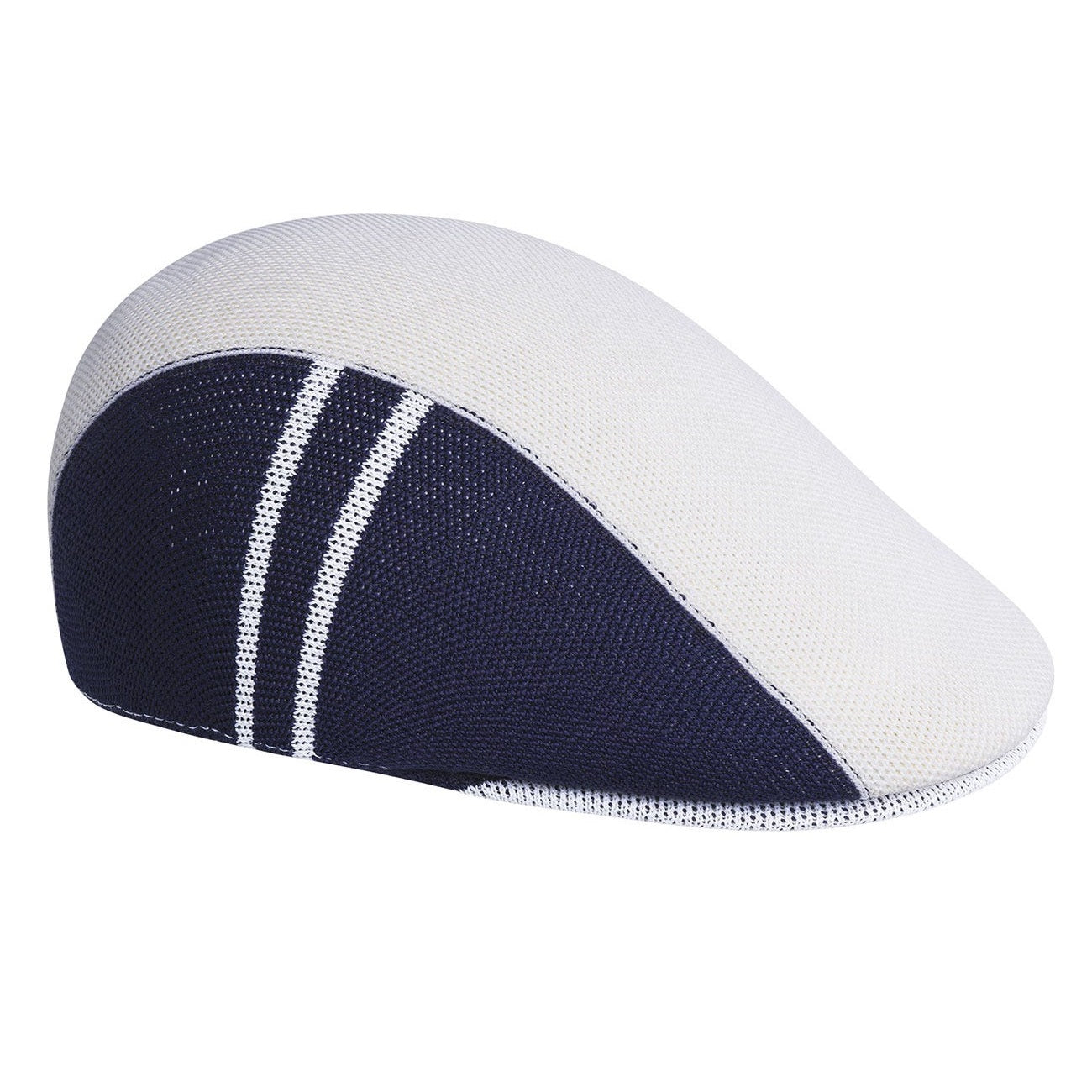 Kangol star stripe 507 flatcap, Weiß