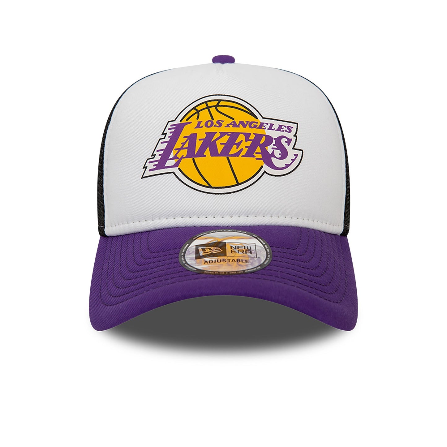 NEW ERA 9forty kappe los angeles lakers colour trucker, Schwarz