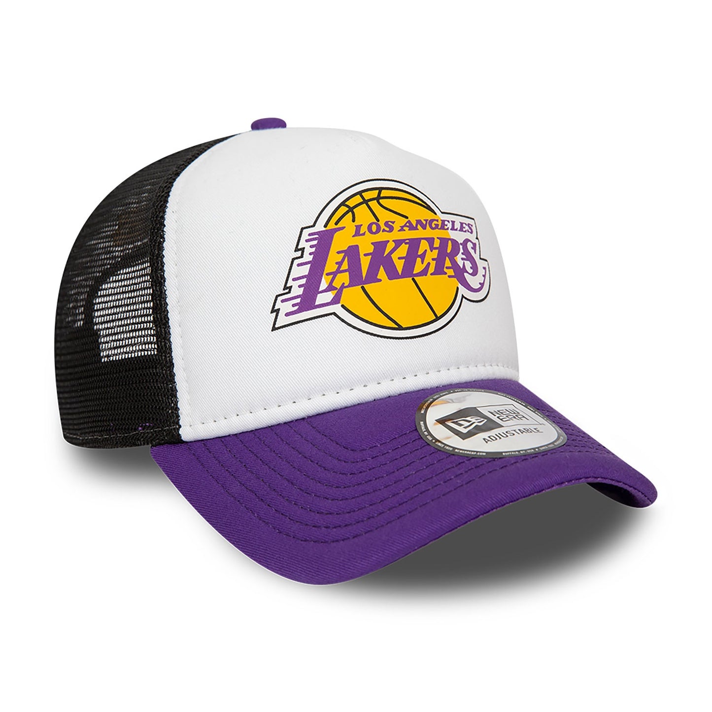 NEW ERA 9forty kappe los angeles lakers colour trucker, Schwarz