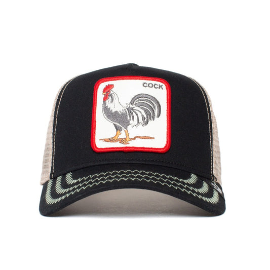 Goorin Bros the cock trucker cap, Schwarz