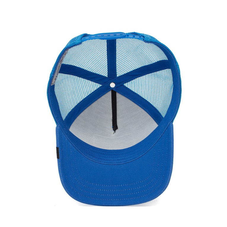 Goorin Bros the killer whale trucker cap, Blau