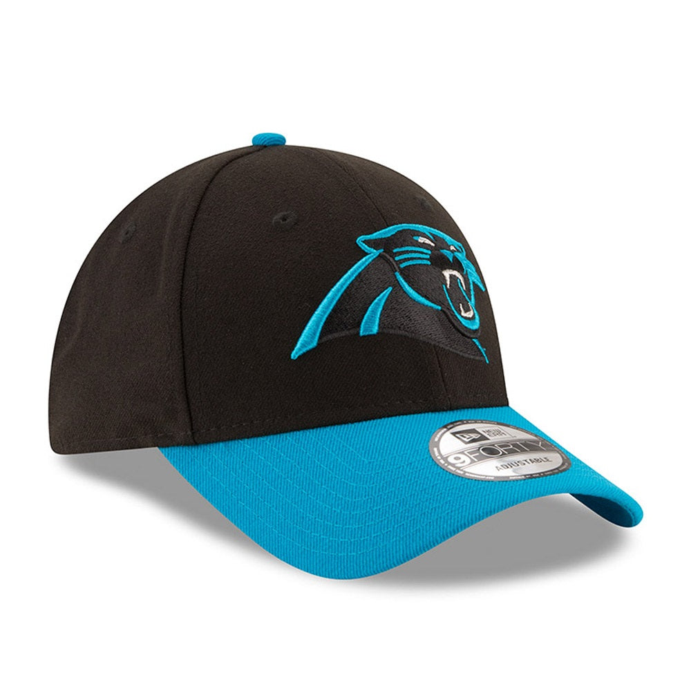 NEW ERA 9forty kappe carolina panthers the league, Schwarz