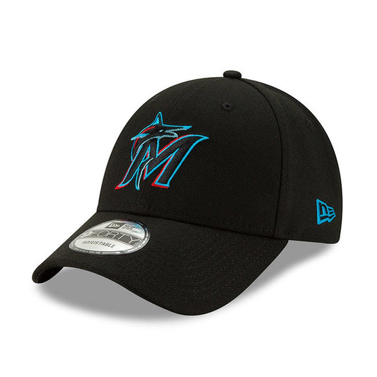 NEW ERA 9forty kappe miami marlins the league, Schwarz