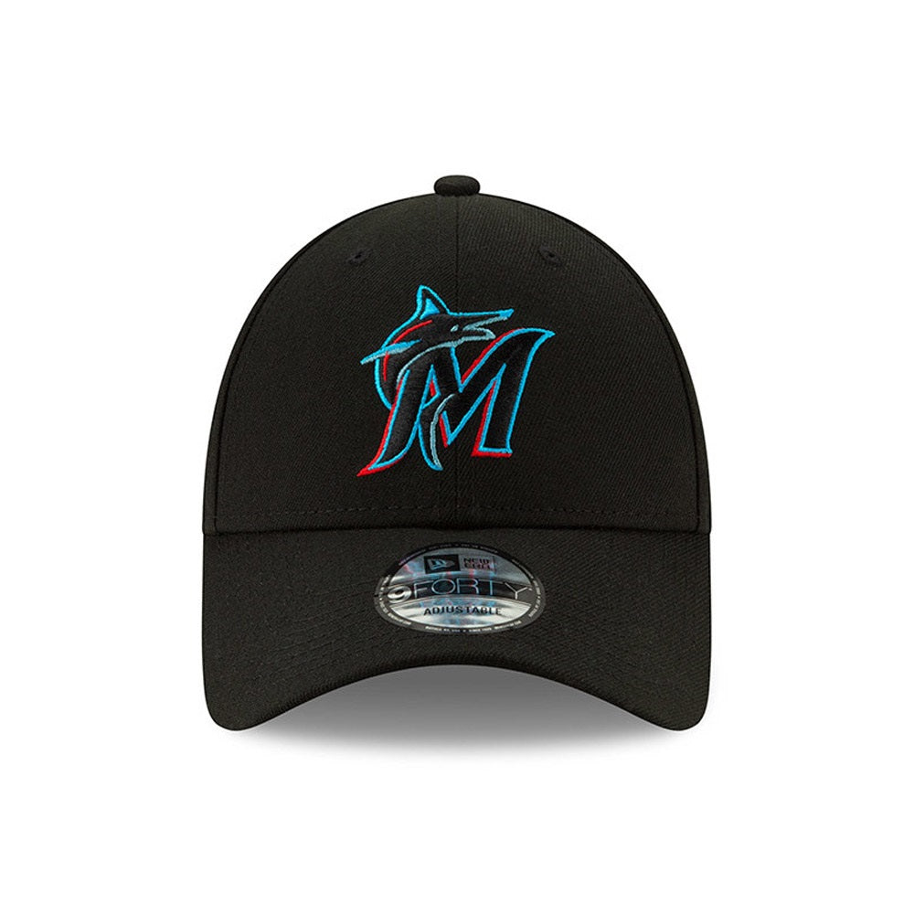 NEW ERA 9forty kappe miami marlins the league, Schwarz