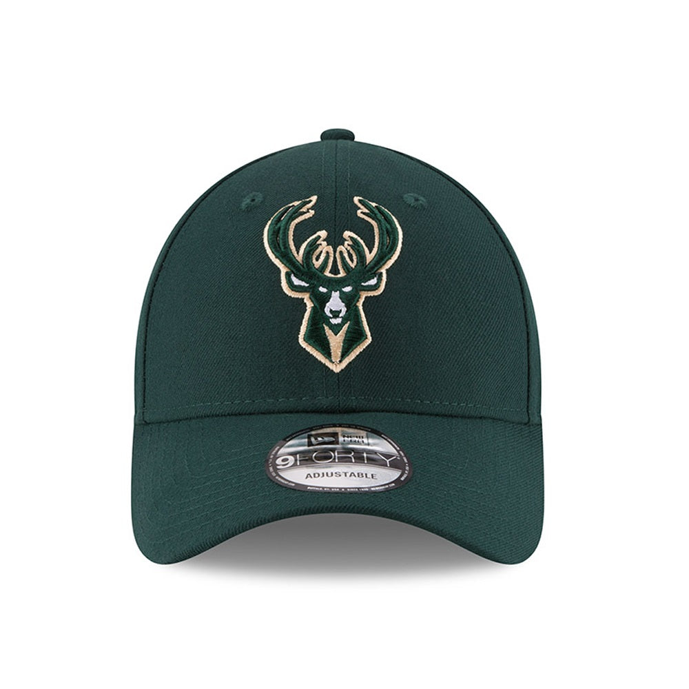 NEW ERA 9forty kappe milwaukee bucks the league, Grün