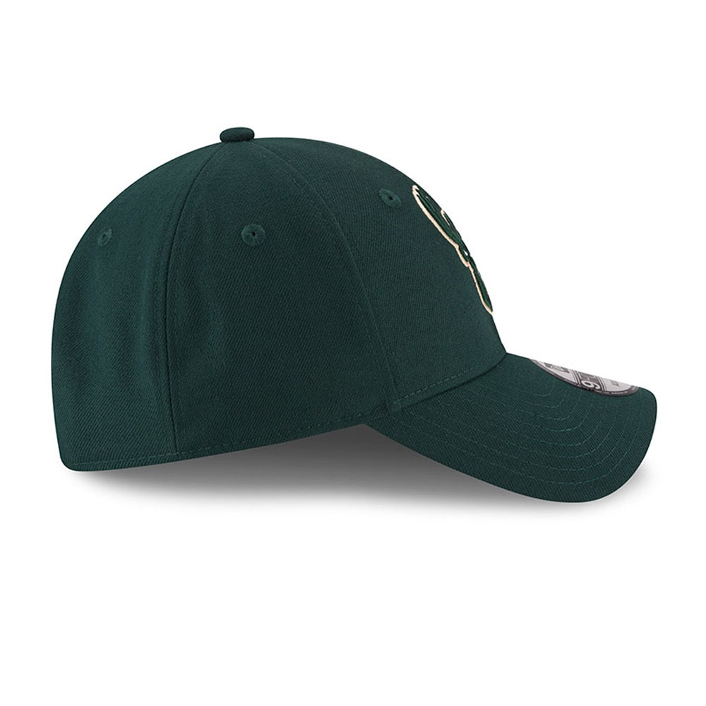 NEW ERA 9forty kappe milwaukee bucks the league, Grün