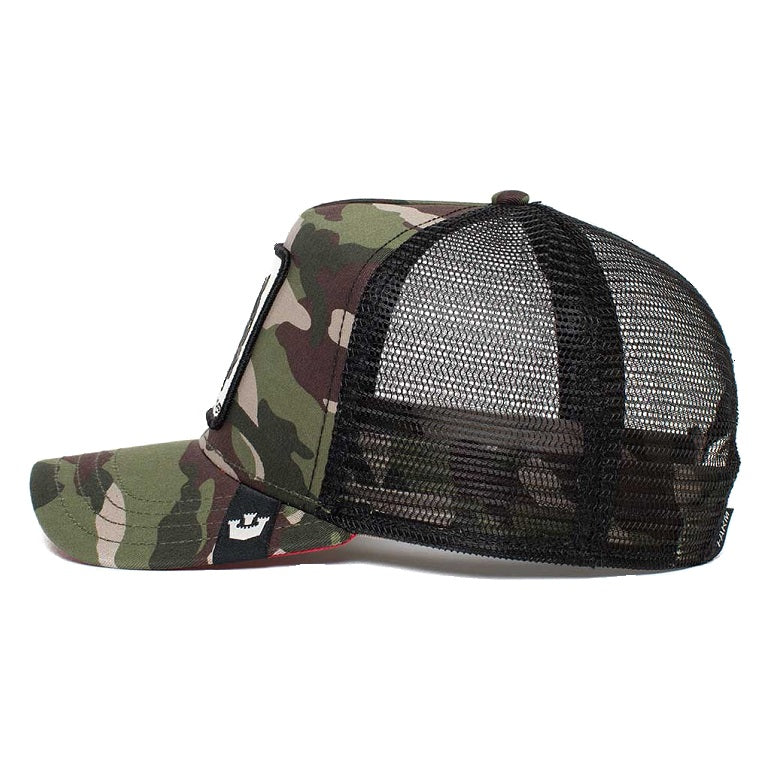 Goorin Bros black panther trucker cap, Camouflage