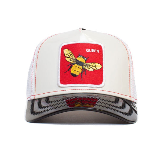 Goorin Bros the red queen trucker cap, Weiss