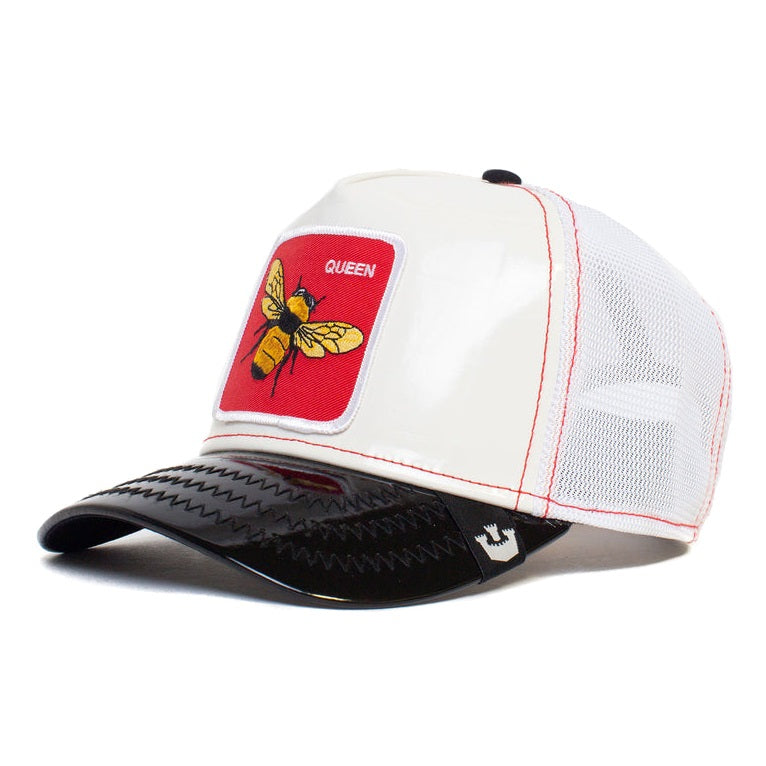 Goorin Bros the red queen trucker cap, Weiss