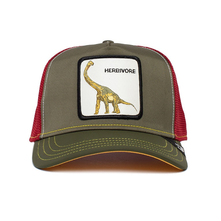 Goorin Bros thunder lizard herbivore trucker cap, Grün