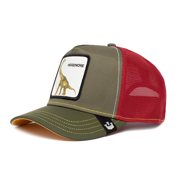 Goorin Bros thunder lizard herbivore trucker cap, Grün