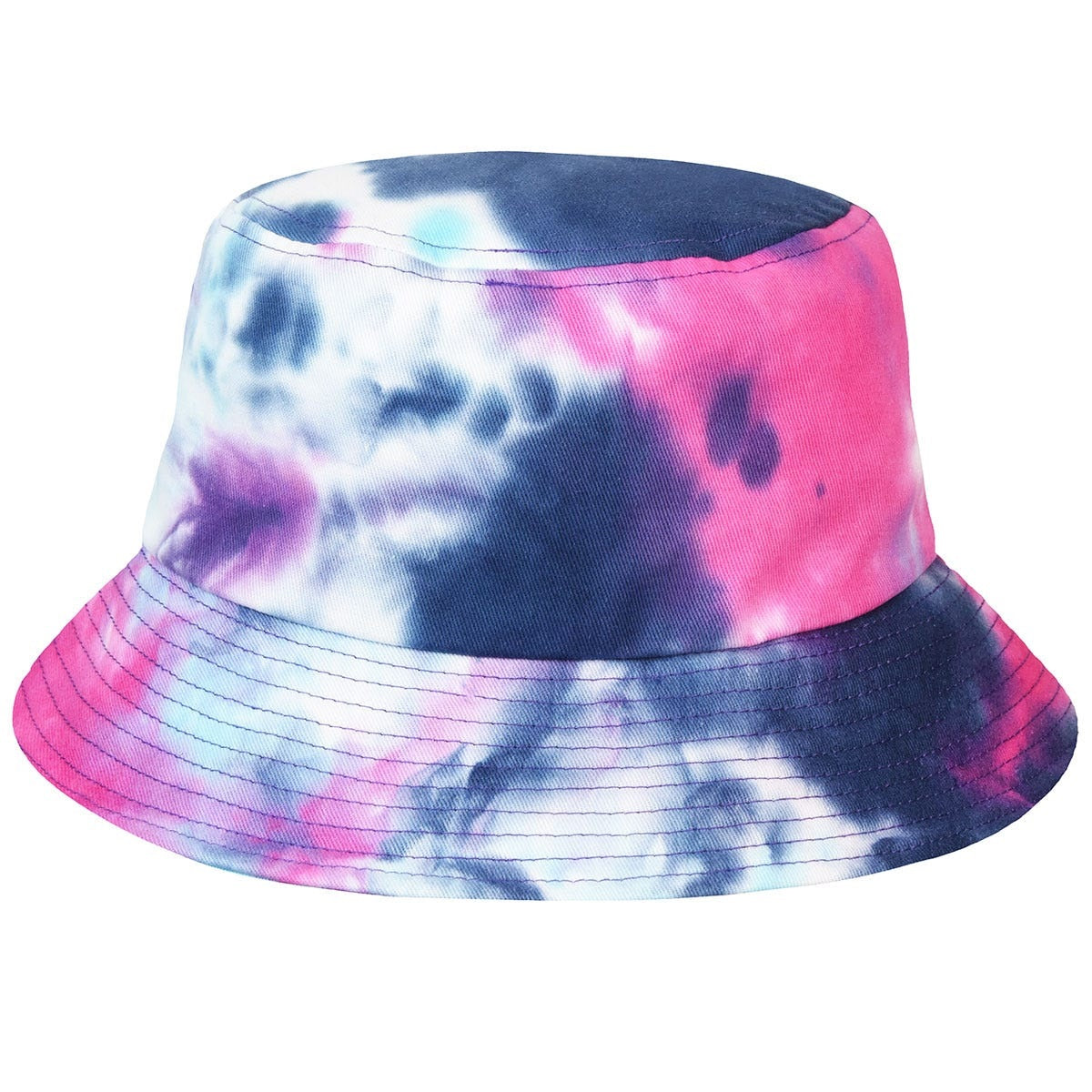 Kangol tie dye bucket fischerhut rainbow, Rosa